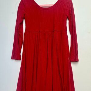 Ribbed Twirl Dress